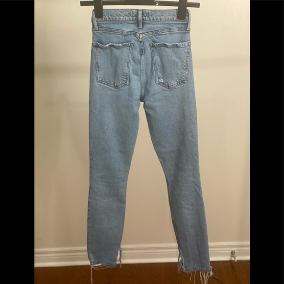AGOLDE Blue Riley High-rise Skinny - Size 23 - Picture 2 of 6